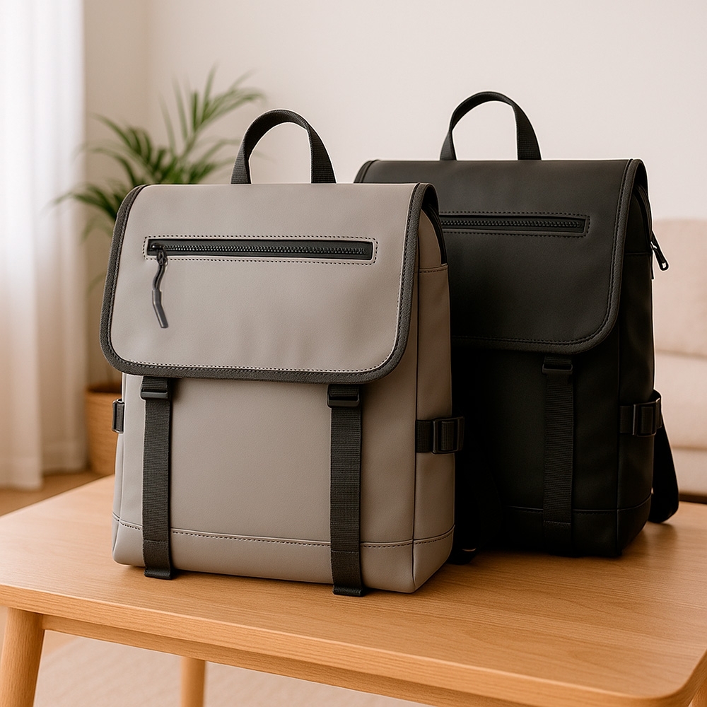 Mochila Couro Sintético 18 Litros.