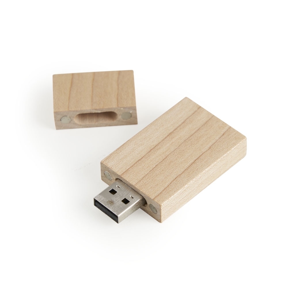 Pen Drive Eco de Madeira 4GB/8GB.