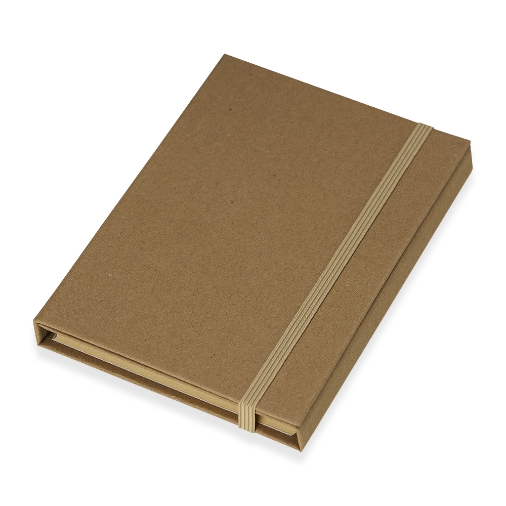 Bloco de Anotações com Caneta e Autoadesivos.