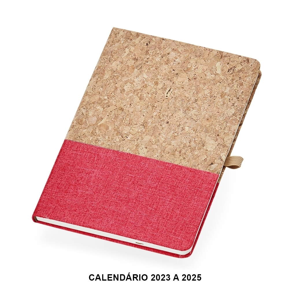 Caderneta Cortiça 21 x 14 com Pauta.