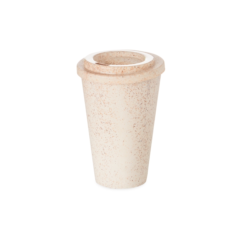 Copo Fibra de Madeira 400ml.