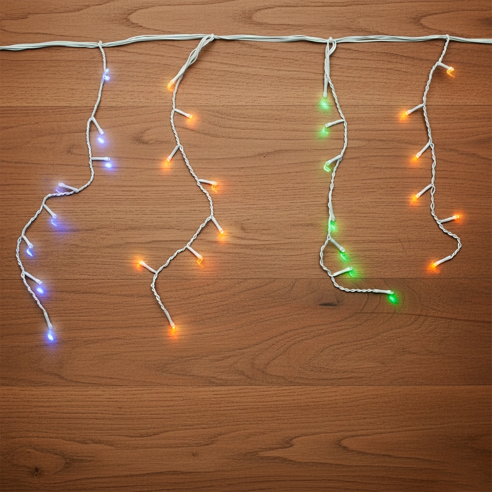 Pisca-Pisca LEDMedidas, peso e tonalidades podem variar pois o mesmo modelo é produzido por diversos fabricantes.