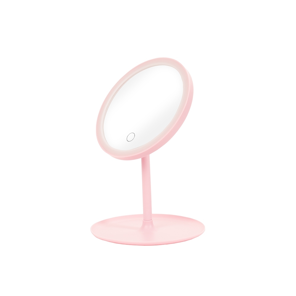 Espelho de Mesa Plástico com LED.