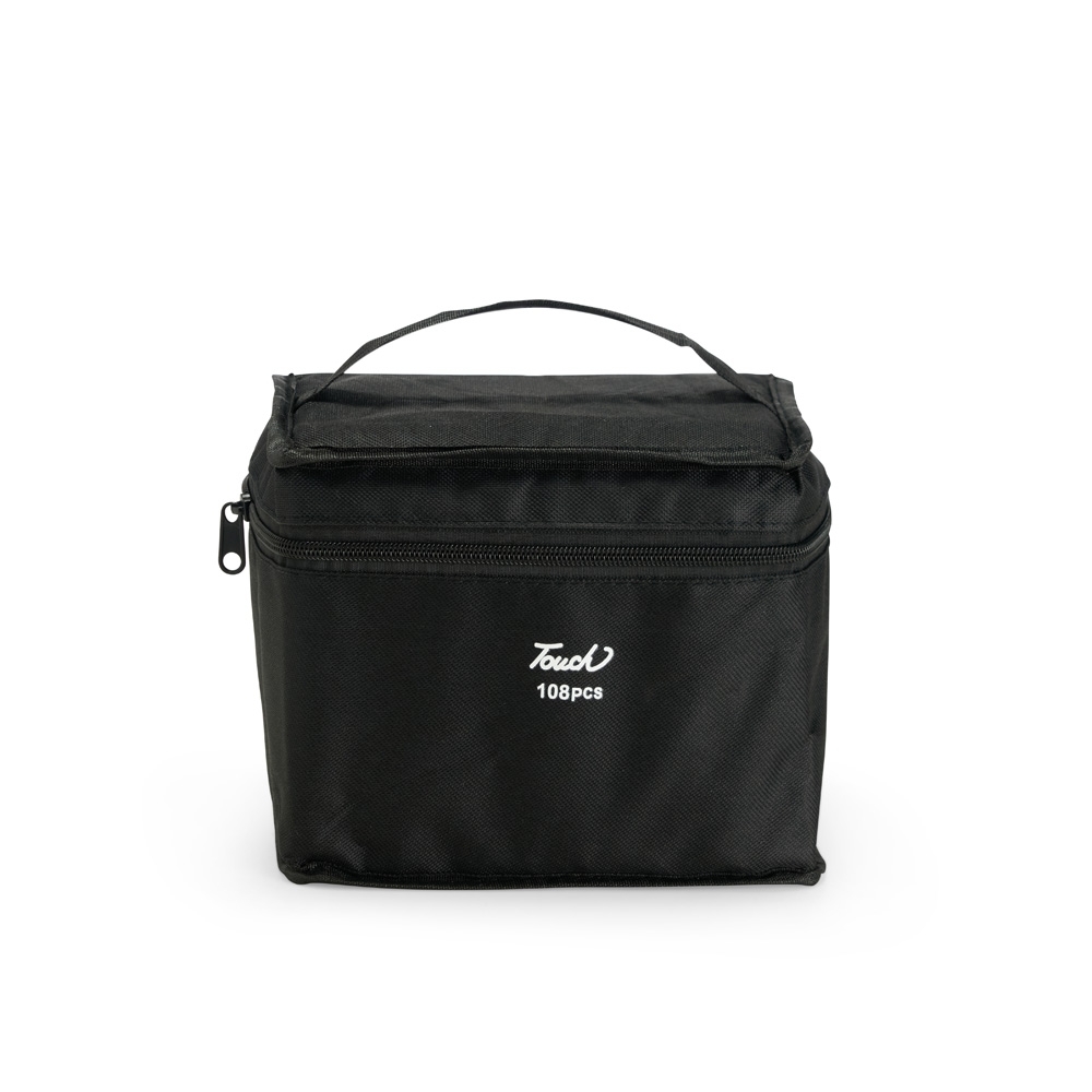 Kit Canetas Marcadoras Pontas Duplas 108 Cores