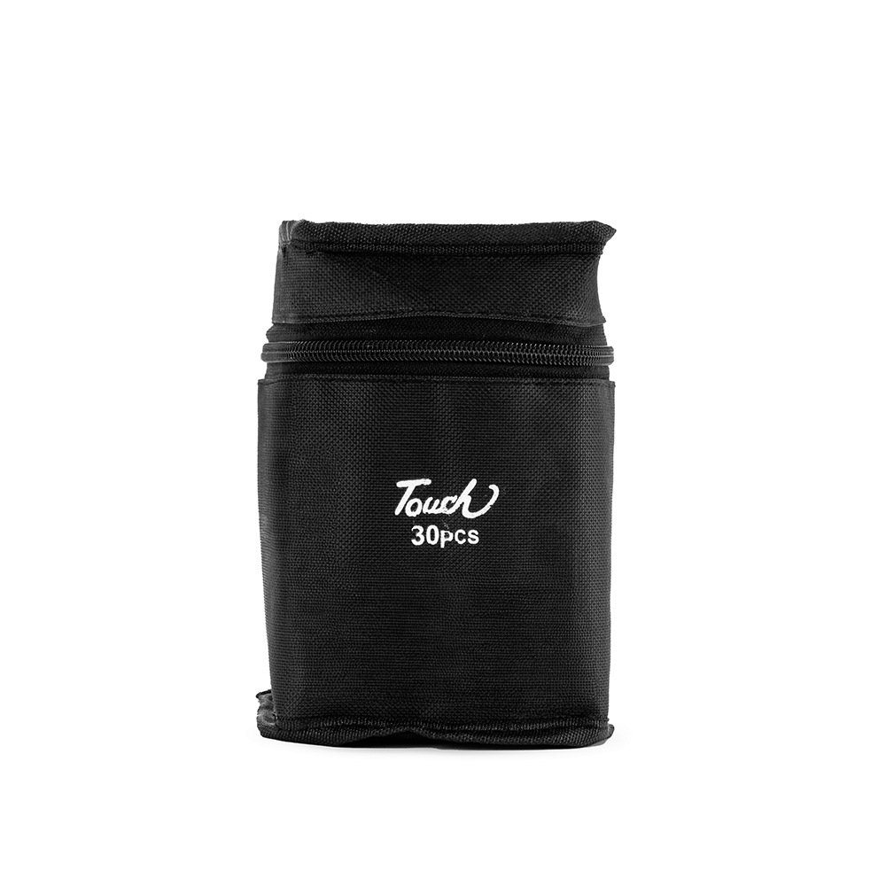 Kit Canetas Marcadoras Pontas Duplas 30 Cores