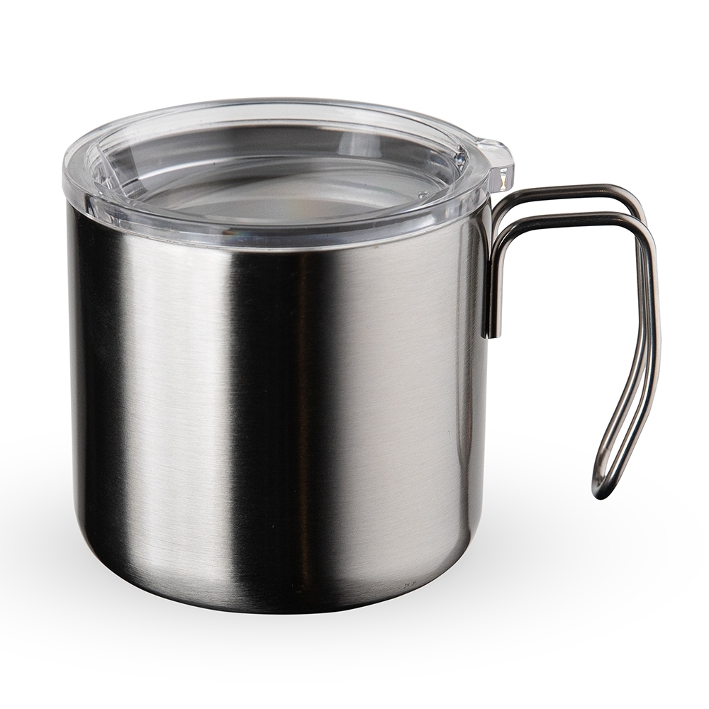 Caneca Inox Parede Dupla 350mlMedidas, peso e tonalidades podem variar pois o mesmo modelo é produzido por diversos fabricantes.