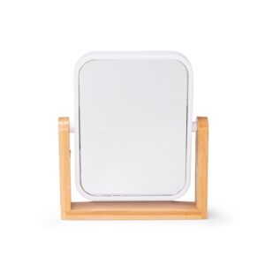 Espelho de Mesa Retangular Bambu