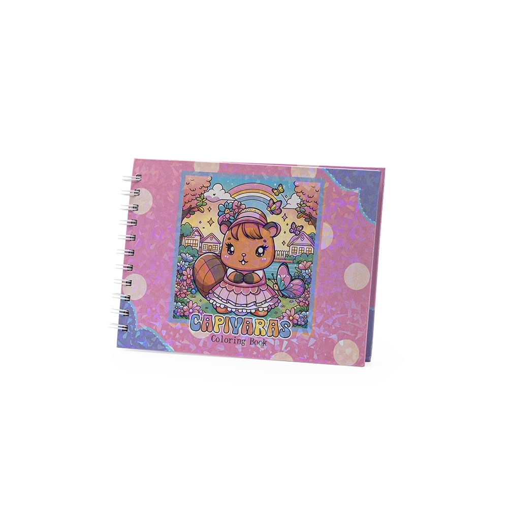Livro Para Colorir CapivaraMedidas, peso e tonalidades podem variar pois o mesmo modelo é produzido por diversos fabricantes.