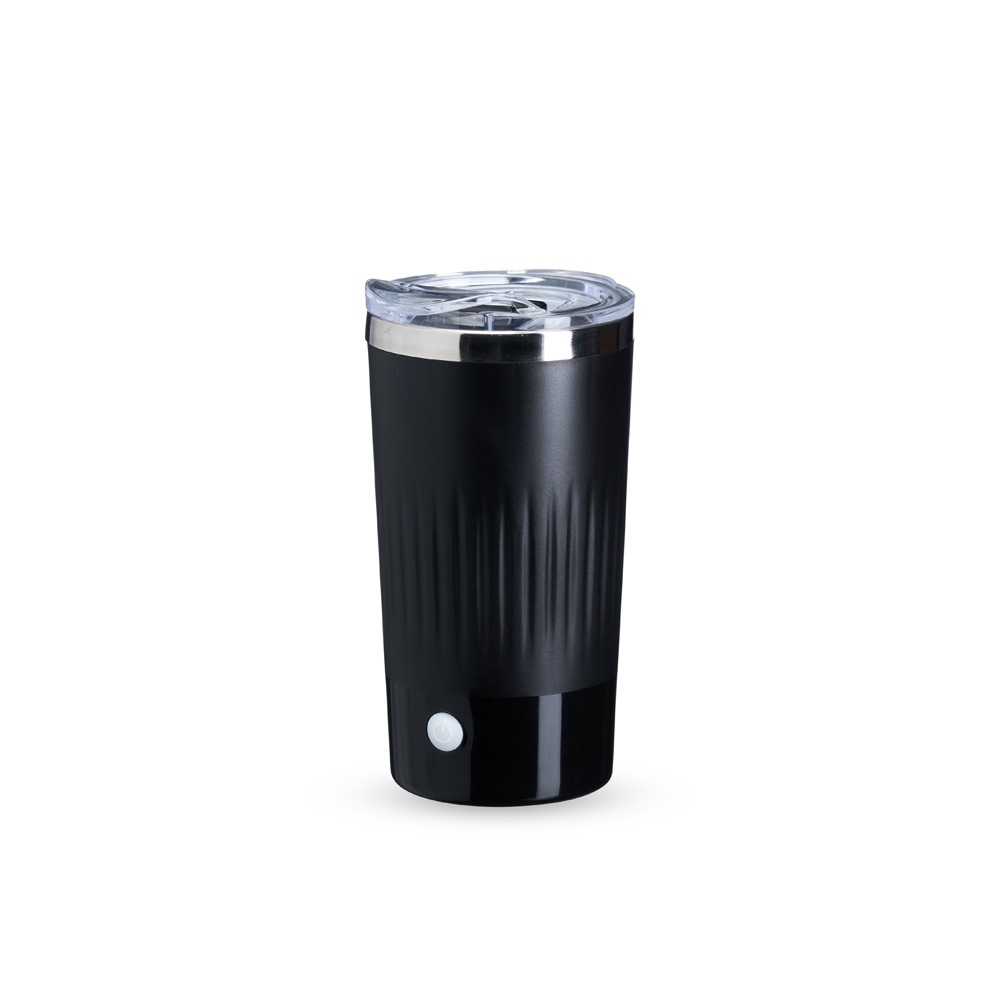 Copo com Misturador 450mlMedidas, peso e tonalidades podem variar pois o mesmo modelo é produzido por diversos fabricantes.