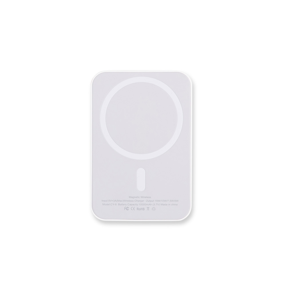 Power Bank 10.000mAh com Carregamento via Indução