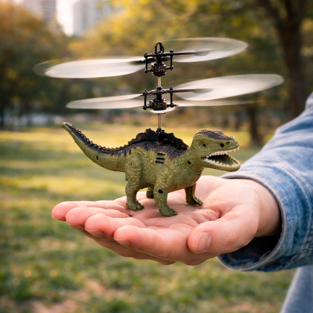 Helicóptero Dinossauro de Brinquedo Helicóptero Dinossauro de Brinquedo